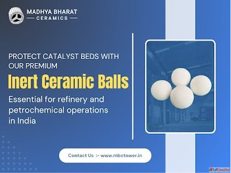 Industrial Grade Inert Ceramic Balls from Top Indian Exporter