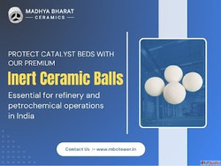 Industrial Grade Inert Ceramic Balls from Top Indian Exporte...