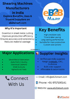 Top Shearing Machine Manufacturers in India