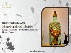Shop Handcrafted Bottle Lamp in Noida for Elegant Home Styli...