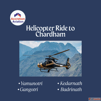 Accretion Aviation Char Dham Yatra By Helicopter Private Jet Charter Air Ambulance