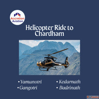 Accretion Aviation Char Dham Yatra By Helicopter Private Jet...