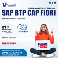 Learn SAP BTP CAP Fiori - Free Demo on Aug 7th