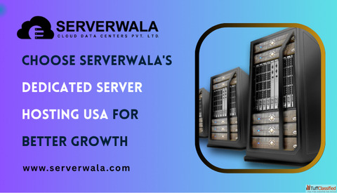 Choose Serverwala's Dedicated Server Hosting USA for Better Growth