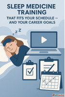 Sleep Medicine Training That Fits Your Schedule And Your Car...