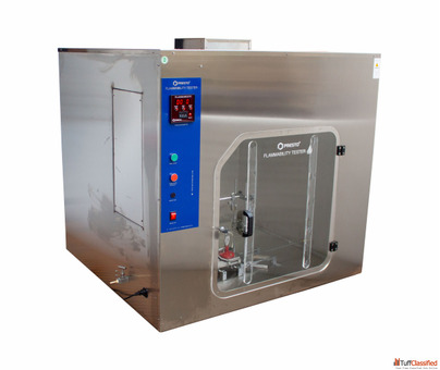 Flammability Tester for Evaluating Fabric and Material Fire Safety