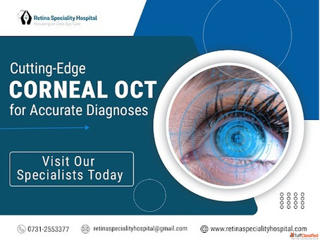 Retina OCT Scan Available - Optical Coherence Tomography in Indore