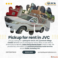 Pickup Truck for Rent in JVC