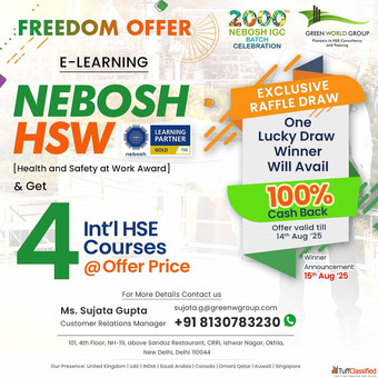 NEBOSH HSW Course in Delhi