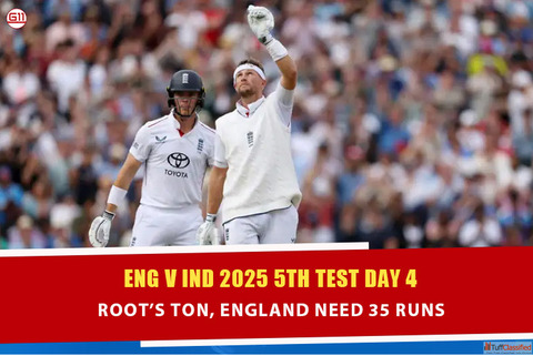 Root's Century Sparks Thriller - 35 Runs to Win