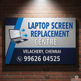 Laptop Screen Replacement Centre - Velachery Chennai