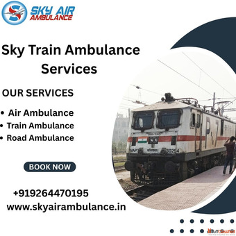 Choose Sky Train Ambulance Services with High Medical Facilities in Chennai