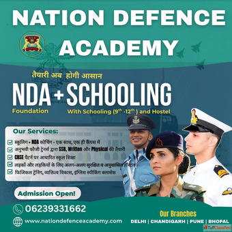NDA Coaching After 10th in Chandigarh- Nation Defence Academy