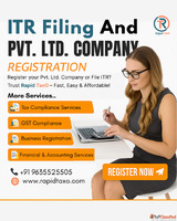 ITR Filing Pvt. Ltd. Company Registration Fast Affordable