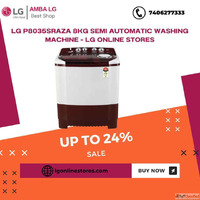 LG P8035SRAZA 8Kg Semi Automatic Washing Machine - LG Online...