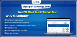 PTE Mock Test Online- Accurate Scoring at Sumlingo