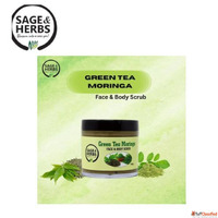 Revitalize Your Skin with Green Tea Moringa Face Body Scrub