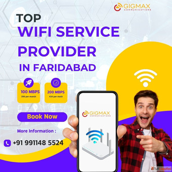 WiFi Service Provider in Faridabad - Choose Gigmax