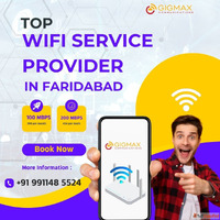 WiFi Service Provider in Faridabad - Choose Gigmax