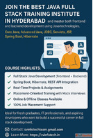 Best Java Full Stack Training Institute in Hyderabad - Becom...