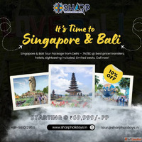 Amazing Singapore Bali Tour Package from Delhi - Book Now