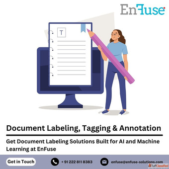 Get Document Labeling Solutions Built for AI and ML at EnFuse