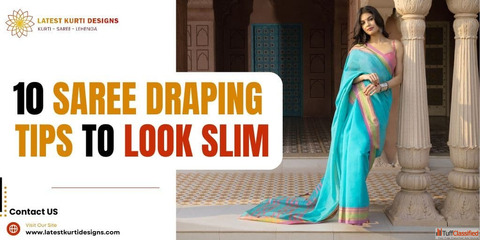 10 Saree Draping Tips To Look Slim