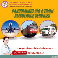 Use Quality-Based Panchmukhi Air Ambulance from Dibrugarh wi...