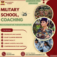 Military School Coaching- Nation Defence Academy