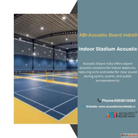 Indoor Stadium Acoustic Noise Control Sound Clarity