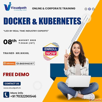 Free Docker and Kubernetes Demo on 8th Aug - Join Now