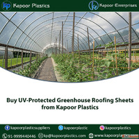 Buy UV-Protected Greenhouse Roofing Sheets from Kapoor Plast...