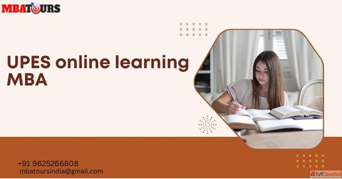 UPES online learning MBA