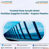 Trusted Clear Acrylic Sheet Partition Supplier in India - Ka...