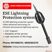 ESE Lightning Protection system Laxmi Power Solutions