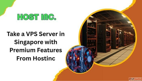 Take a VPS Server in Singapore with Premium Features From Hostinc