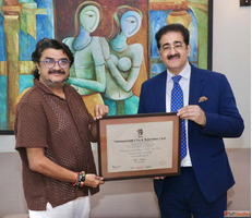 Renowned Filmmaker Ujjwal Chatterjee Visits Marwah Studios H...