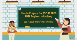 What is the best way to prepare for SSC JE 2026