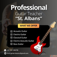 Learn from a Skilled Guitar Teacher in St. Albans