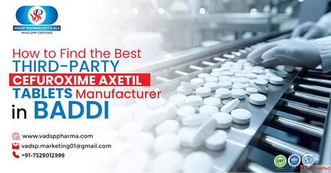 Cefuroxime Axetil Tablet Manufacturer in Baddi