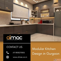 Stylish and Functional Modular Kitchen Design in Gurgaon