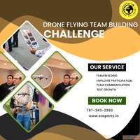 Drone Flying Team Building Challenge