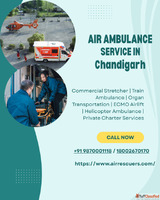 Advanced Air Ambulance Services in Chandigarh - Quick Respon...
