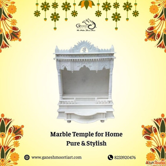 Marble Temple for Home - Pure Stylish