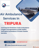 Emergency Available Air Ambulance Services in Tripura