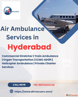Air Ambulance Services in Hyderabad Quick Efficient