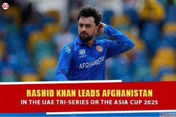 Rashid Khan Takes Charge in UAE Tri-Series 2025
