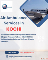 Air Ambulance Services in Kochi Fast Critical Care Transfers