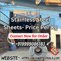 Stainless Steel Sheets I Price Per Kg