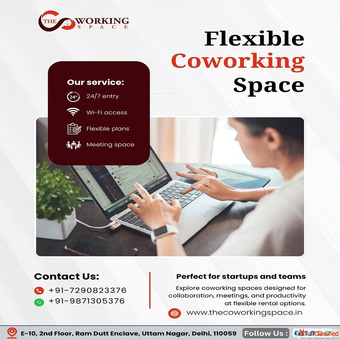 Flexible Coworking Space Workspaces in Delhi